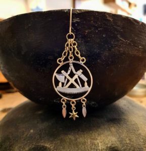 Zimmermannsohrschmuck